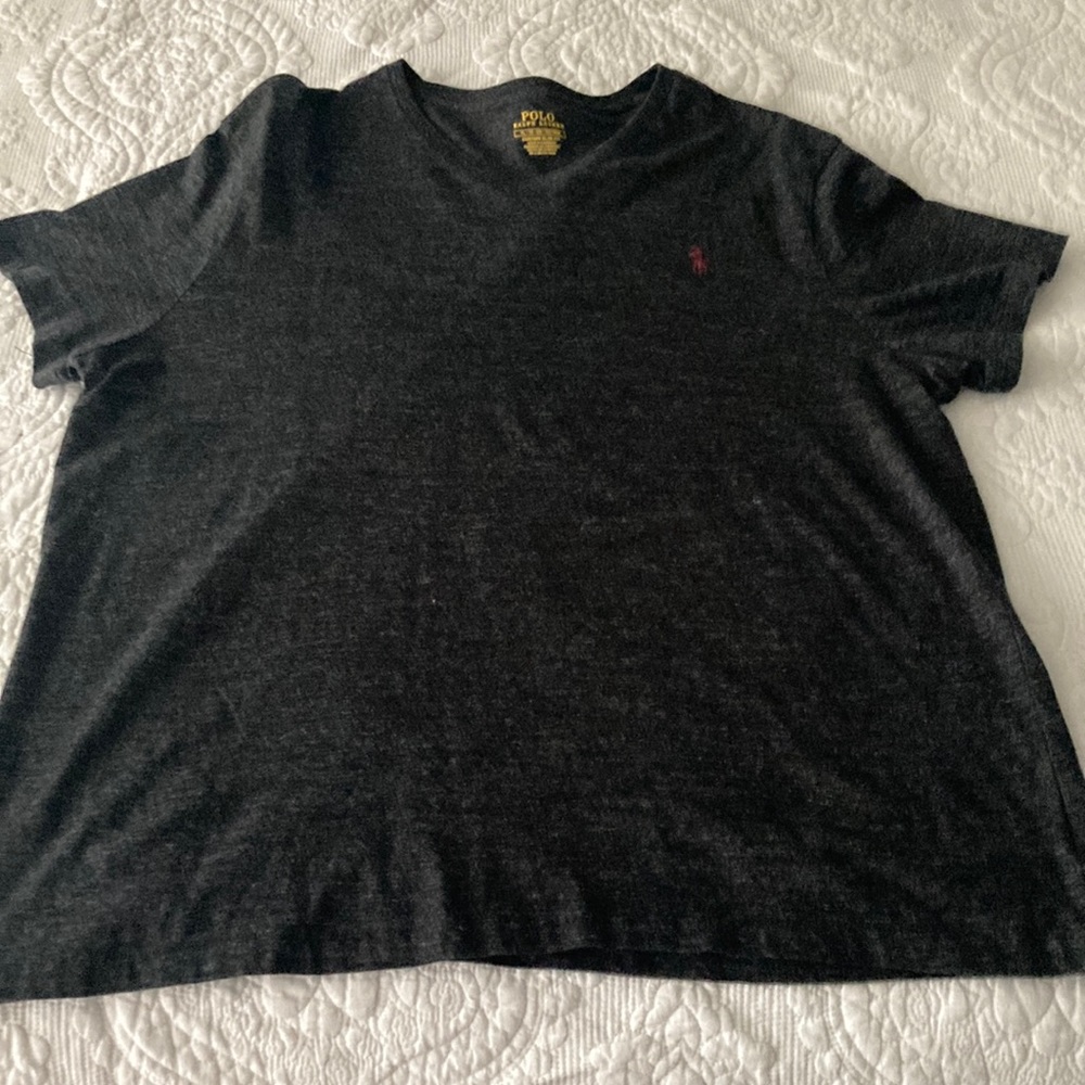 Polo by Ralph Lauren V-neck tee shirt.